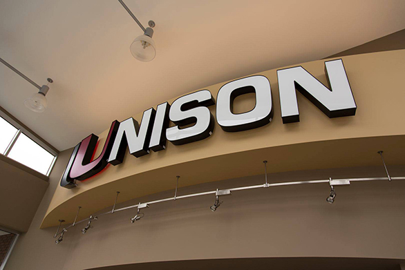 Image of the Unison Bank logo.