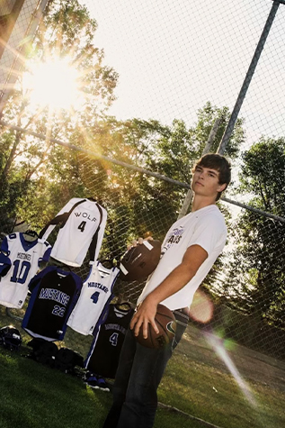 Image of Unison Bank Spirit Scholarship recipient, Seth Wolf. Wolf is a Wishek High School senior.